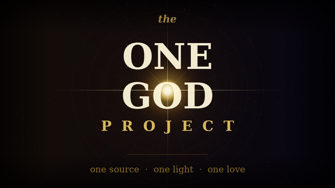 The One God Project